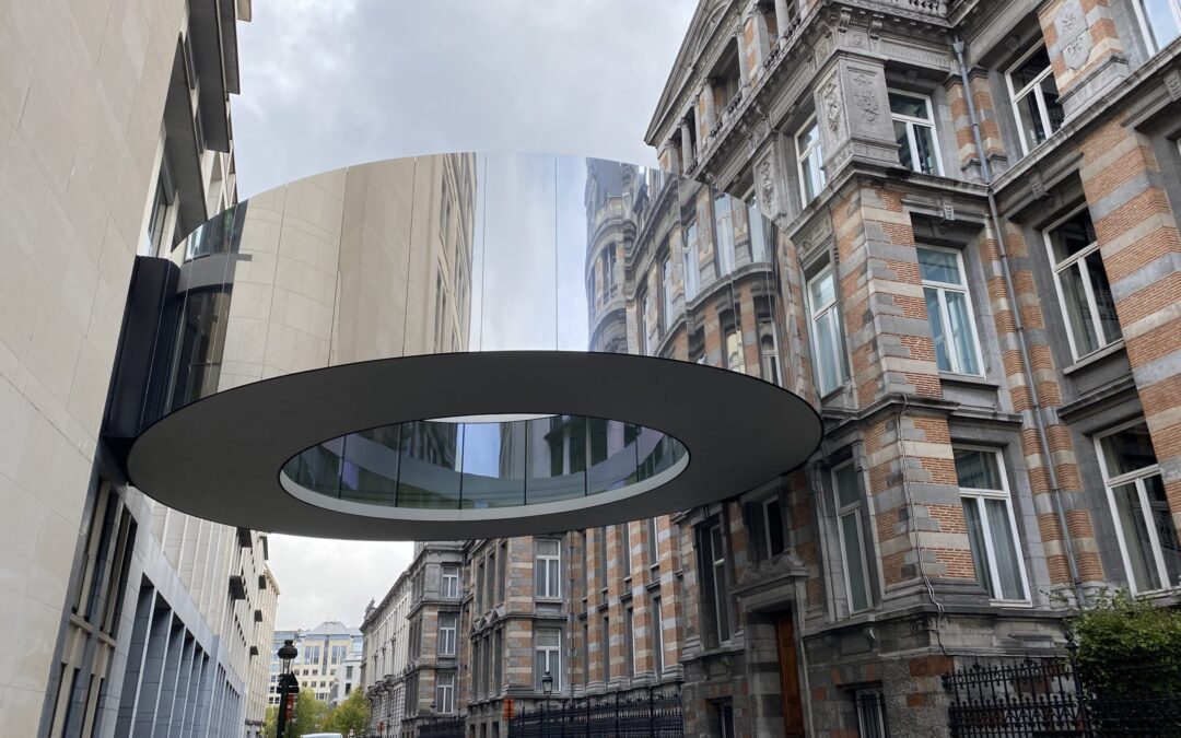 La passerelle TONDO au cœur de Bruxelles